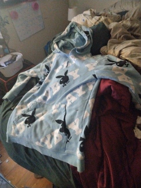 Adult Small Playboy Hoodie