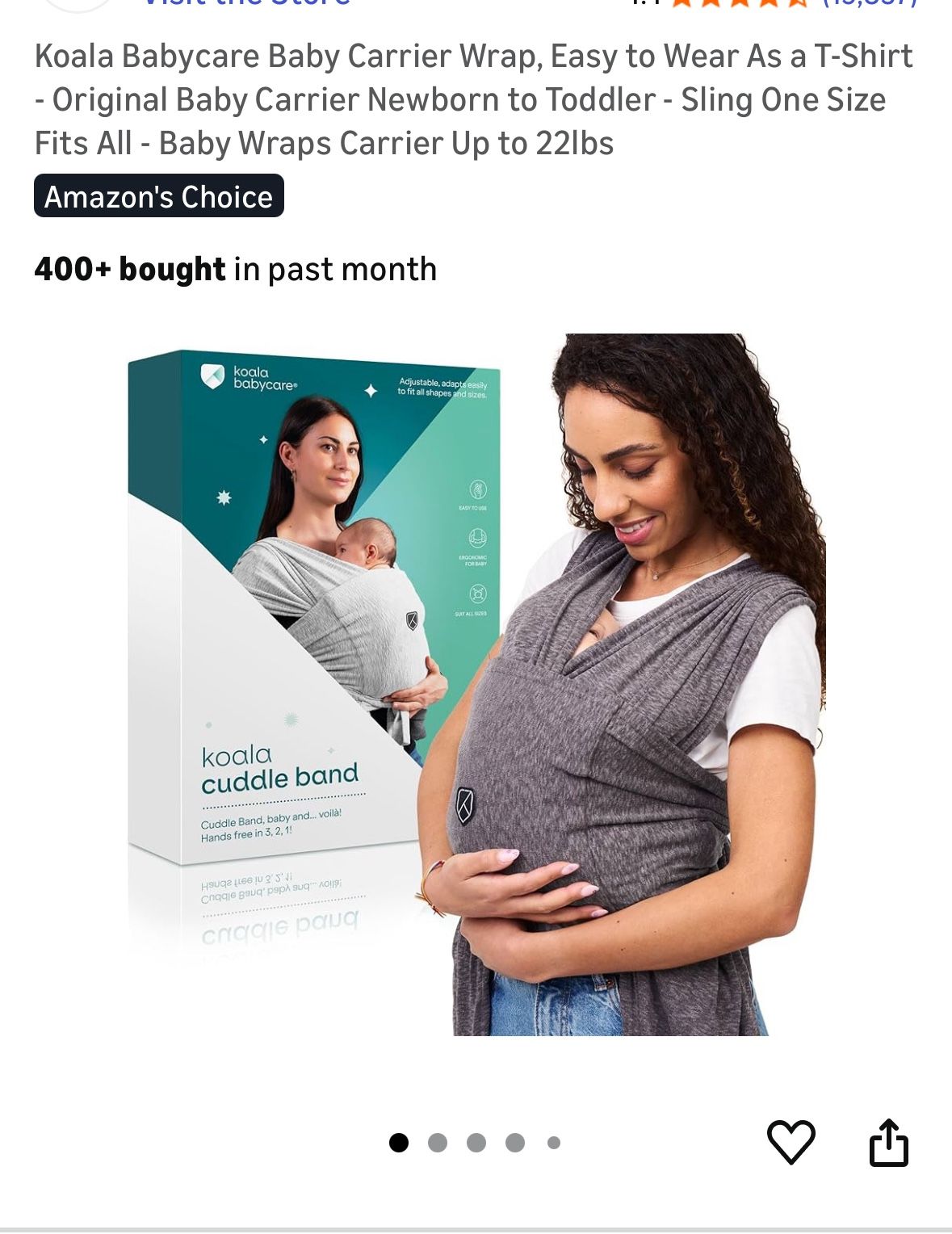 Koala care infant Wrap Carrier