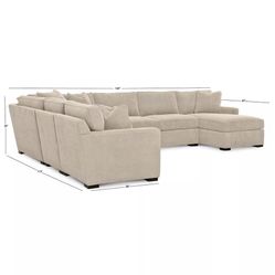 Large Beige Sectional