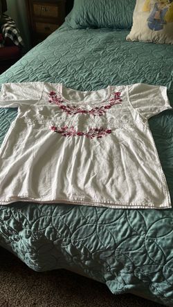 Embroidered blouse from Oaxaca