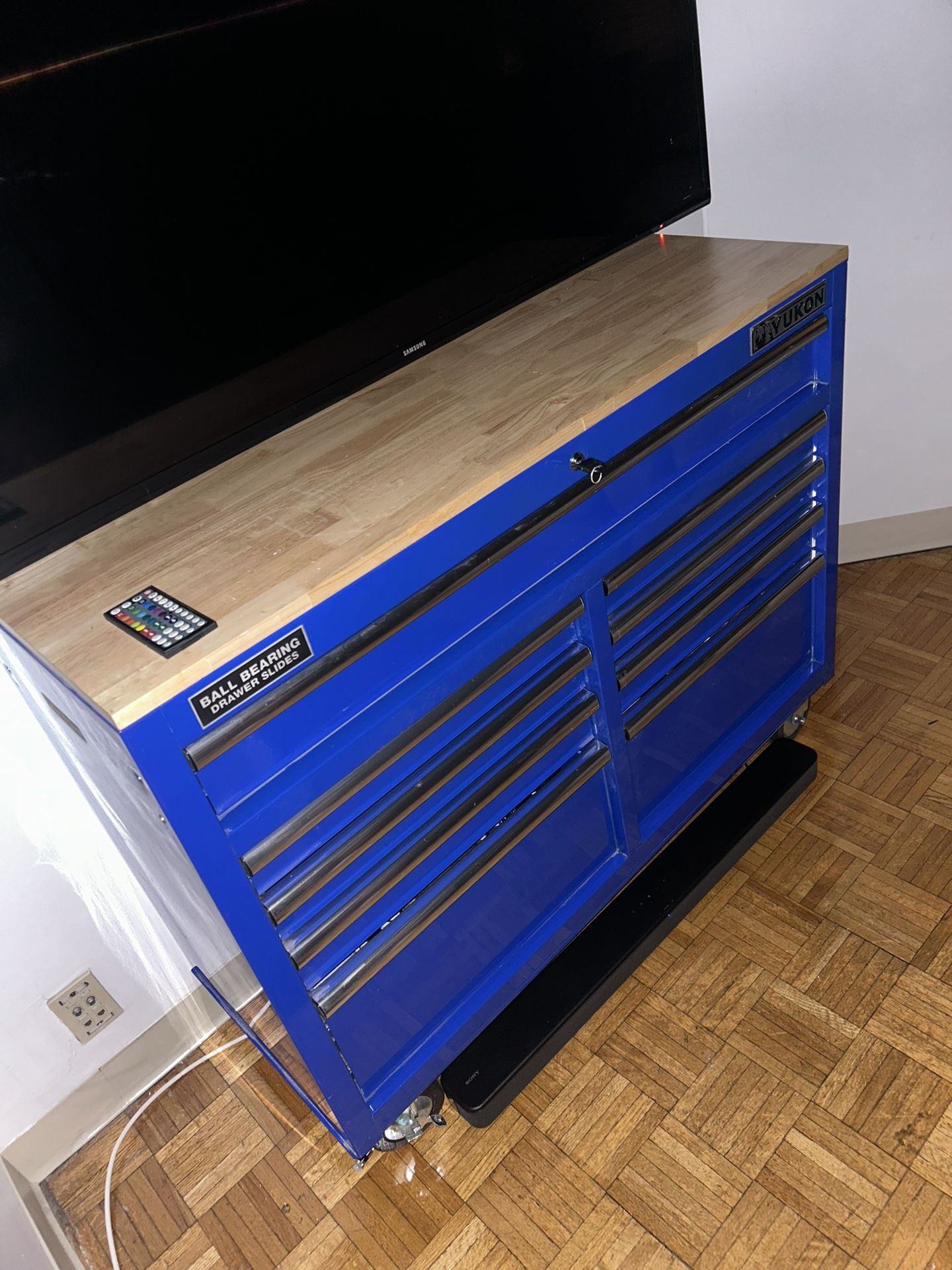 Brand New Tool Box Wood Top..full Of Every Toolp Needed For Auto body (snap On Inc)