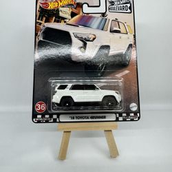 Hot Wheels ‘18 Toyota 4Runner No 36 W/ Protector New Sealed 