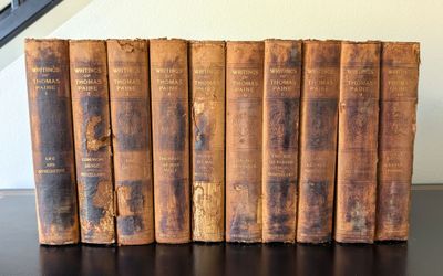 1908 Thomas Paine Writings 10 Vol Set #355/1550 Limited Edition Photogravures