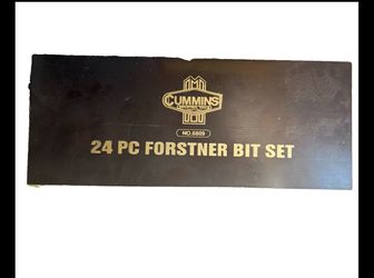 Cummins 24-Piece Forstner Bit Set