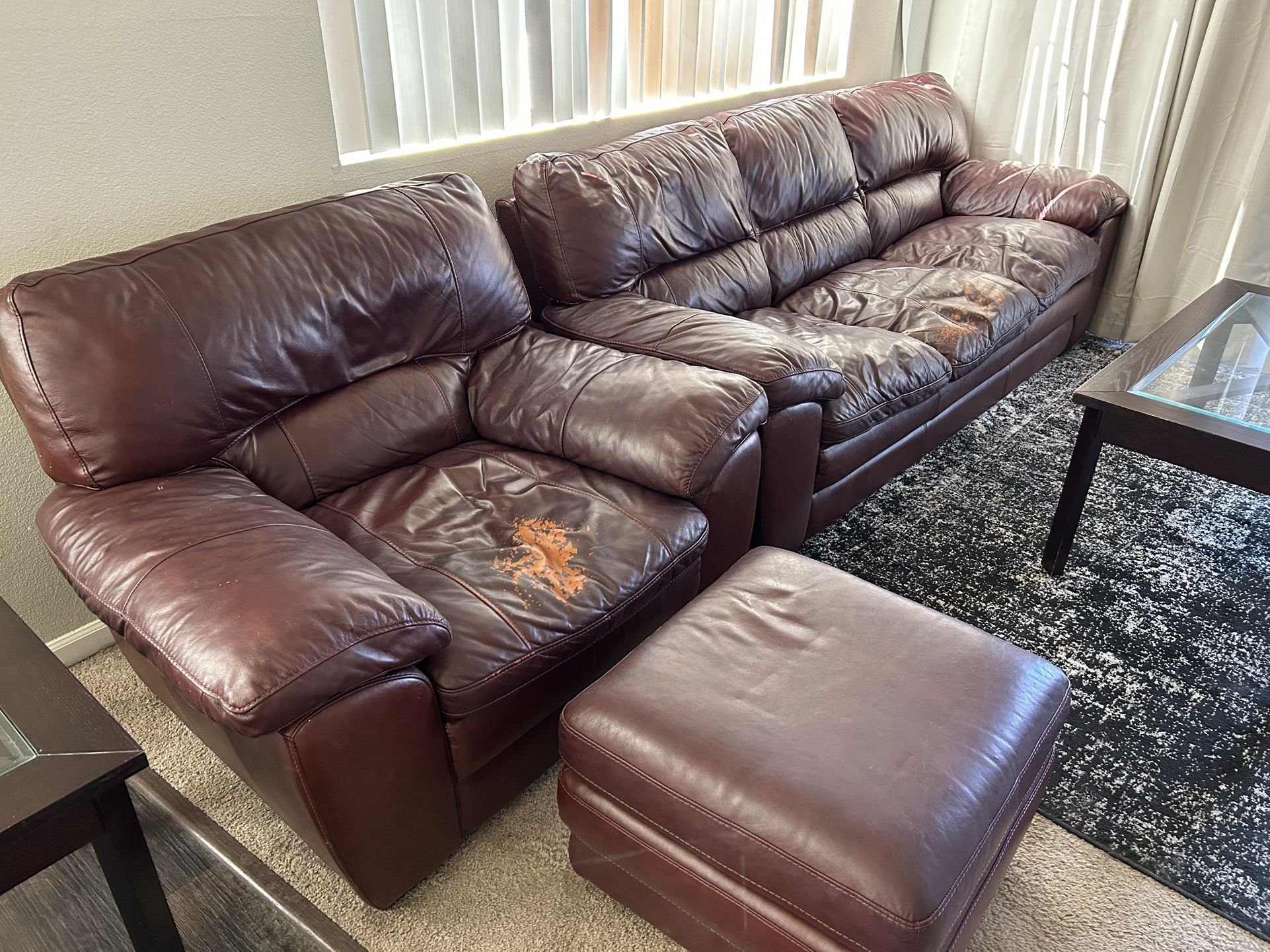 Leather Couch *FREE*