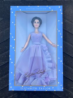 Elizabeth Taylor White Diamond Special Edition Barbie Mattel Timeless Treasures