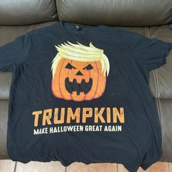 T  Shirt Trumpkin Make Halloween Great Again 