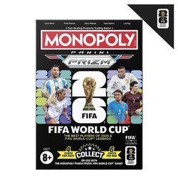 As Monopoly Panini Prizm: FIFA World Cup Trading Cards Booster Box