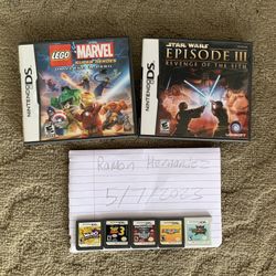 Ds Games( Different Prices)