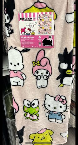 hello kitty and friends blanket 