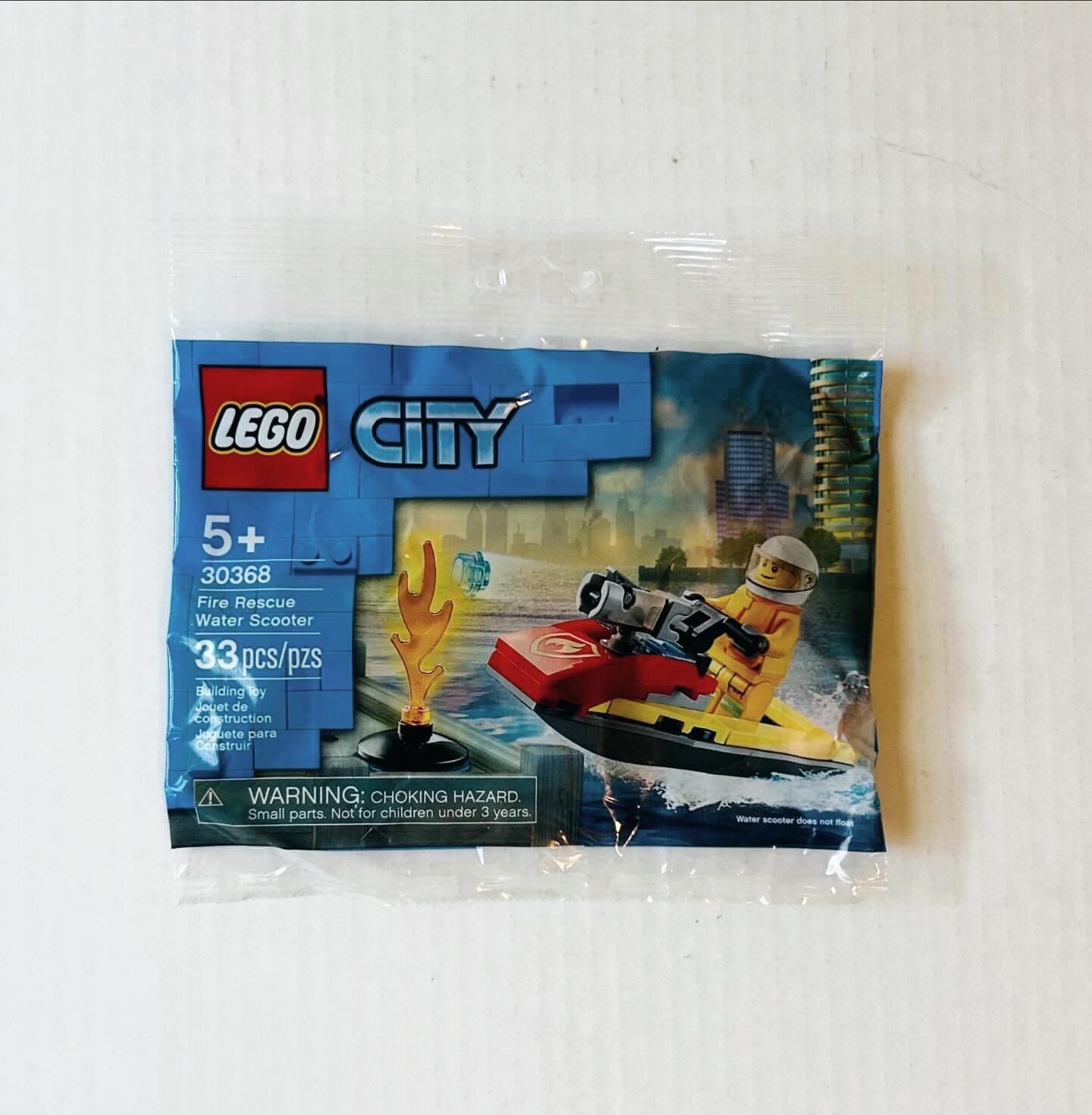 LEGO City Fire Rescue Water Scooter 30368 Polybag (Retired)