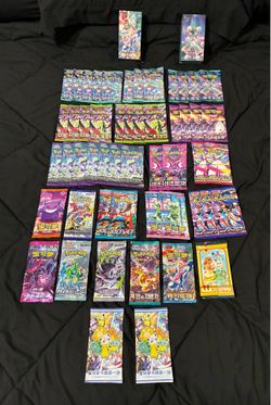 Pokemon foreign pack lot