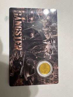 Gangster 1/1000oz 24k gold round