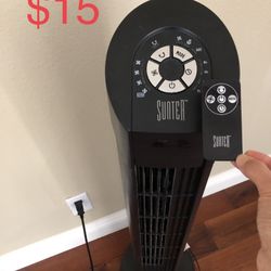Stand Up Fan w/remote & timer
