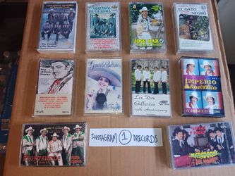 Mexican Cassettes De Venta 3 Por $25