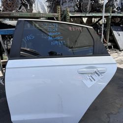 Honda Accord Rear Door Driver Side LH White 2023 - 2025 ; J348
