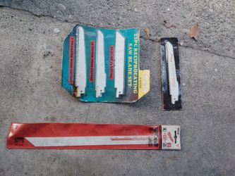 Reciprocating Saw Blade Lot