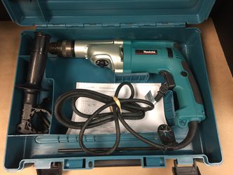 Makita 3/4" Hammer Drill W/ Case & Handle
