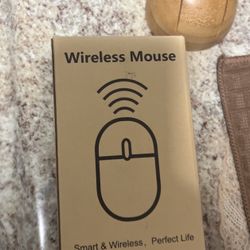 Wireless Wooden Mouse