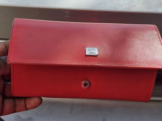 Red woman's wallet