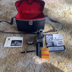 vintage bolex paillard d8l 8mm movie camera