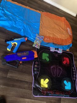 Nerf Guns/SlipNSlide/Dance pad
