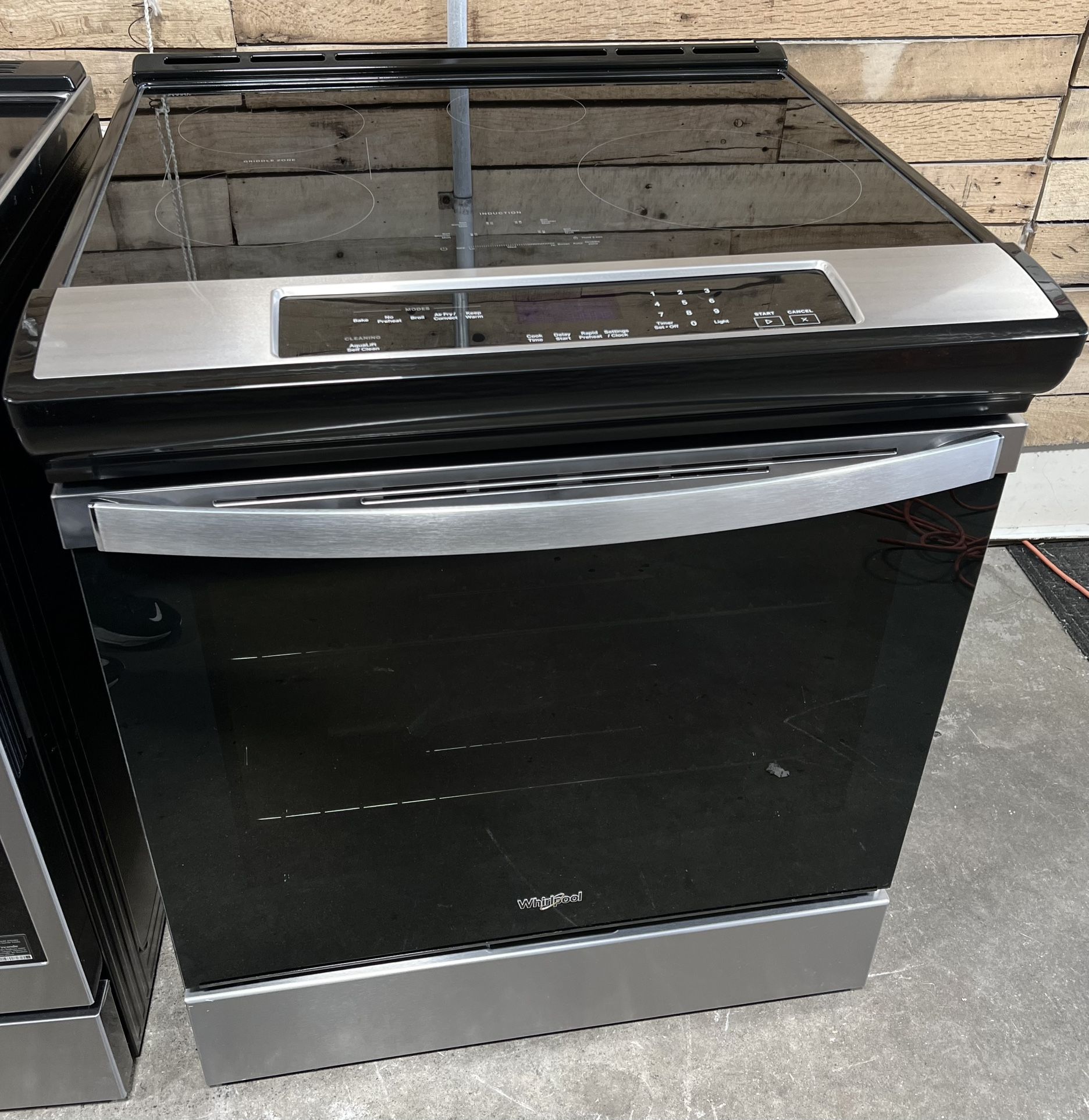 NEW INDUCTION Slide-In Range w/AIR FRY