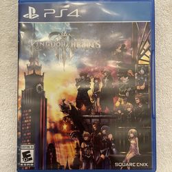 Kingdom Hearts 3 For The Ps4