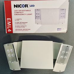 LED EMERGENCY LIGHT FIXTURE / ELECTRICAL FIXTURE 