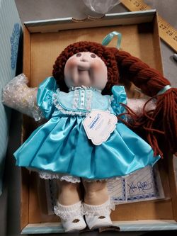 CABBAGE PATCH MELANIE SUZANNE PORCELAIN DOLL (BN, IB)