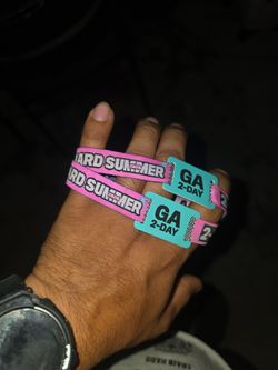 2 hard summer tickets (Sunday Only)