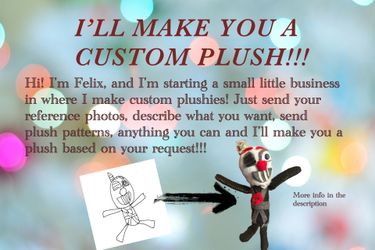 OPEN PLUSH COMMISSIONS!!!!!