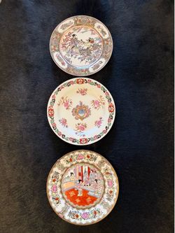 Asian collectors plates  Gone by 8/10