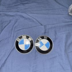Bmw emblems for rear and front