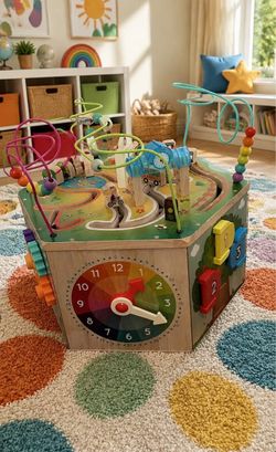 BATTAT Wooden Activity Center CurioCity (QUEEN CREEK) PRICE FIRM