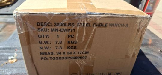Atv winch 3000lb 12v