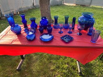 Decorative BLUE Glass