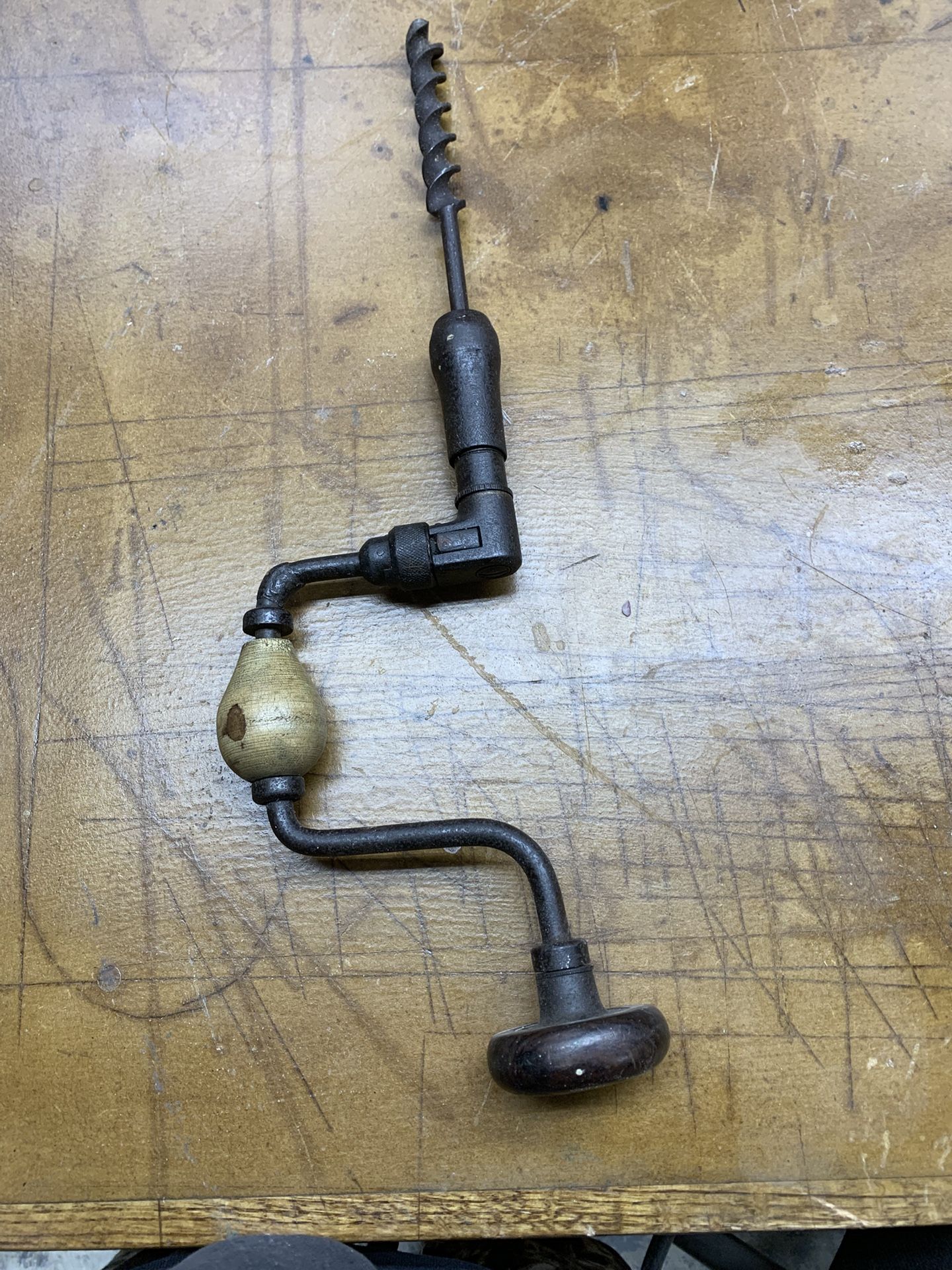 Vintage Auger Drill