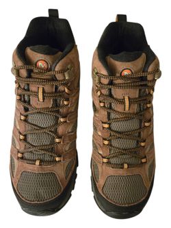 Merrell Men's Moab 3 Mid Waterproof Hiking Boot, Earth Medium Width