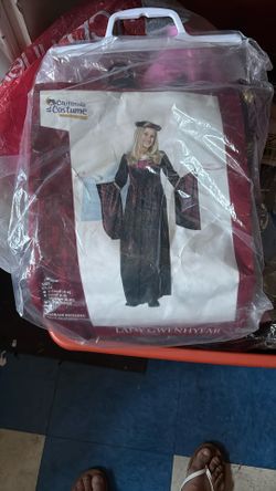 Medieval Lady Gwyneth costume kids medium