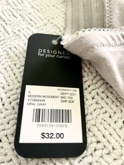 Women’s MODERN MOVEMENT BRA NEW Size S Grey Comfortable Wireless NWT, RSP $32