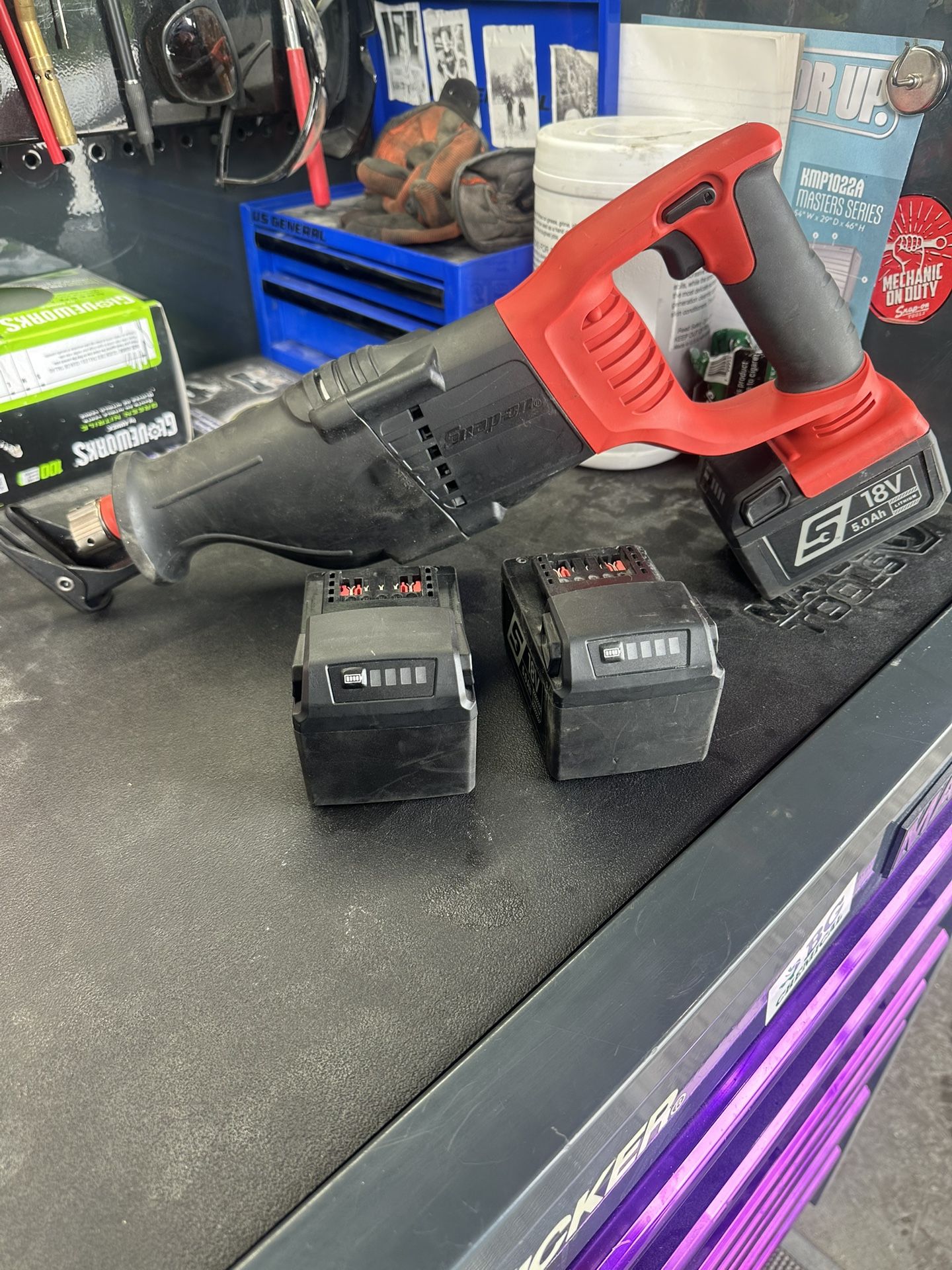 Snap On 18 Volt Electric Saw