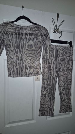 Musera Sheer Mesh 2 pc Top and Pant Set2