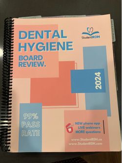 Dental hygiene board review book