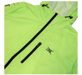 XXL Men Ethik, Fishtail 3M Parka, Mint/Yellow