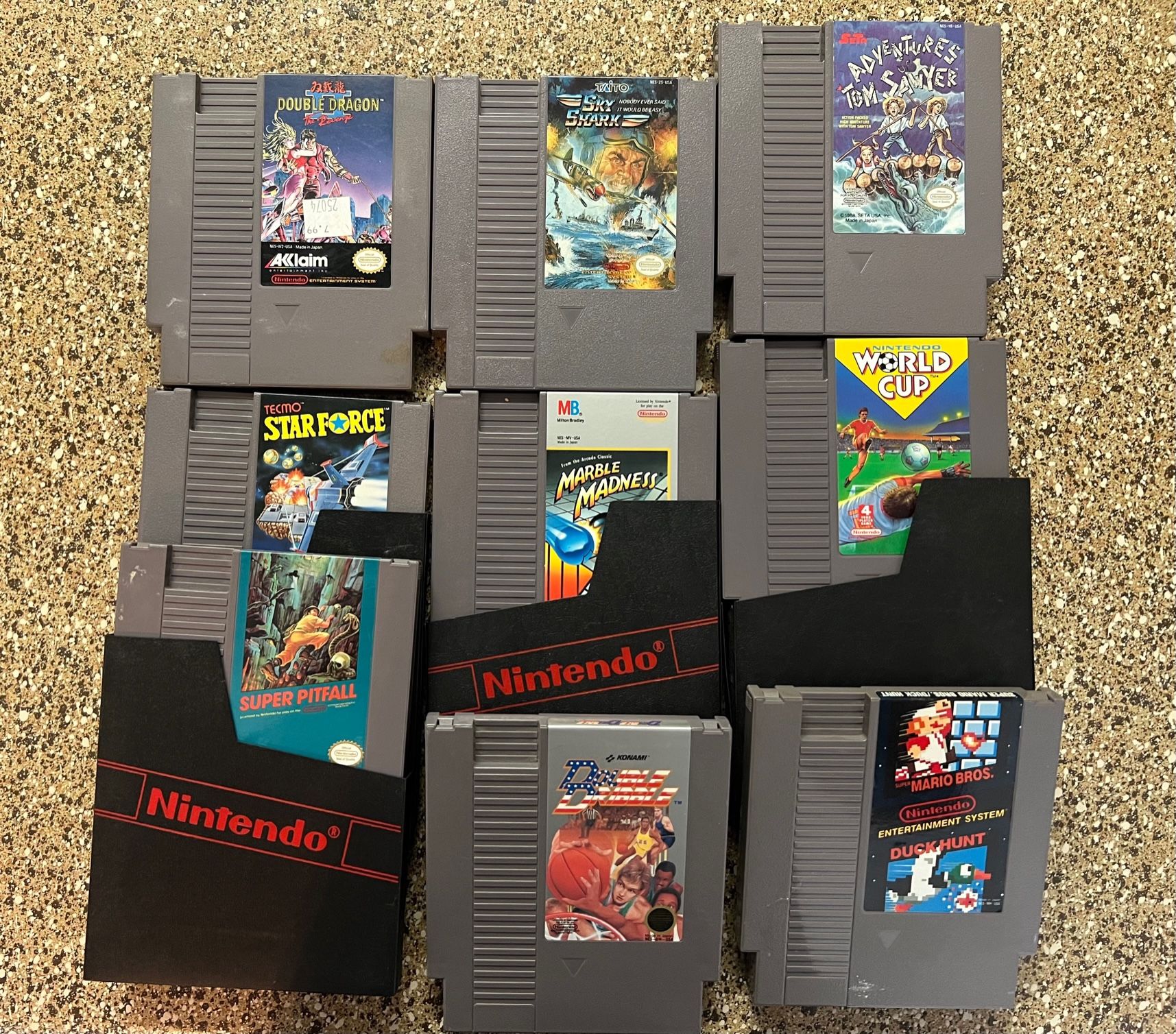 9 NES games