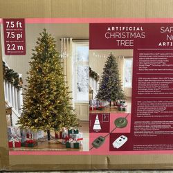 Costco 7.5' Pre-Lit Radiant Micro LED Artificial Christmas Tree - NEW