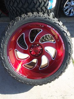 Set de rin 24x12 llanta 35x13.50