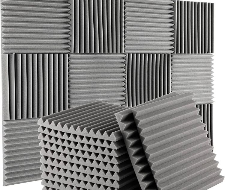Premium Acoustic Sound Panels – Noise Reduction Foam for Walls & Studios