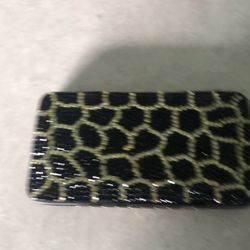 Faux Leather Sequence Wallet